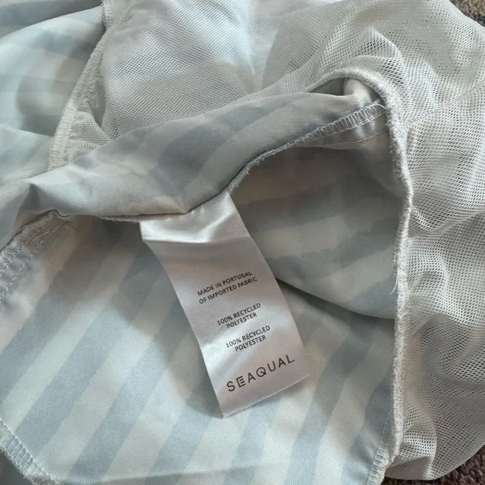 Katama EMERSON II - BRUSH STROKE IN SURF BLUE Swim Trunks XL